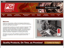 Tablet Screenshot of profilegrinding.com